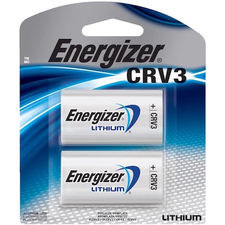 Energizer Lithium CRV3 3 V Camera Battery 2 pk ELCRV3BP2